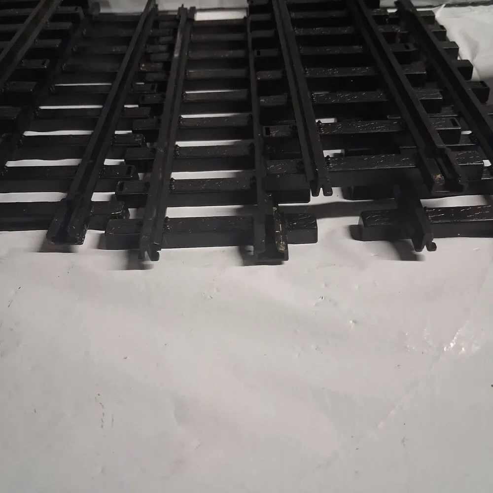 Lot Of 6 Replacement Echo Toys Classic Rail G Gauge Train Track Straight 10-5/8